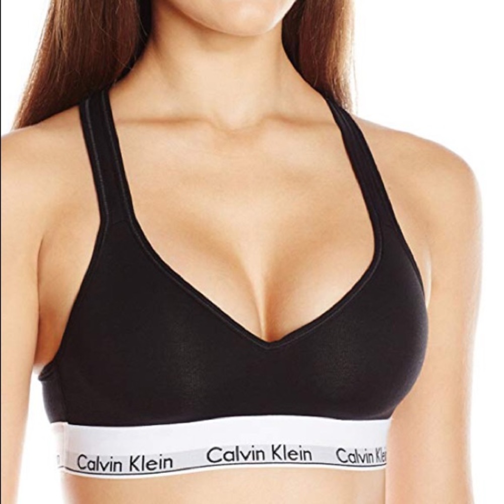 Calvin Klein Lightly Padded Sports Bra XL NWT